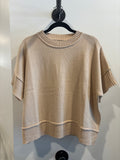 P-Knit Half Sleeve Top
