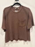 P-Mineral Wash Waffle Knit