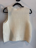 P-Floral Crochet Vest