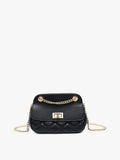 Cinched Satchel Black