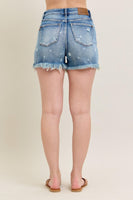 Judy Blue High Rise Star Print Shorts