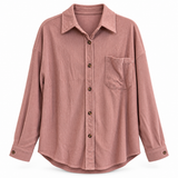 Relaxed Fit Button Front Shacket