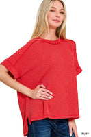 Ruby Rib Knit Top