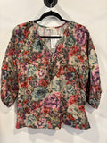 P-Floral Print Blouse