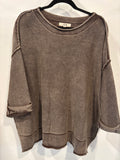 P-Washed Exposed Seam Tee
